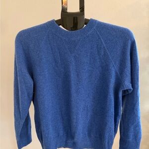 Everlane Blue Crew Neck Sweater